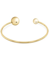 Calvin Klein Stainless Steel Sculptural Bubbles Cuff Bracelet