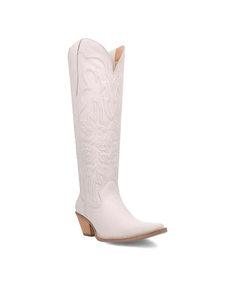 Dingo Women's Raisin Kane Leather Boots