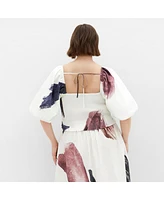 City Chic Plus Amari Geo Top