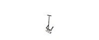 Bon 19-198 75# Roller With Transport- With T Handle