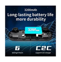 RG40XX H Handheld Game Console Retro Gaming Console 4.0'' Ips Screen 128G Tf Card Pre-Installed Games Supports 5G WiFi Bluetooth Hdmi