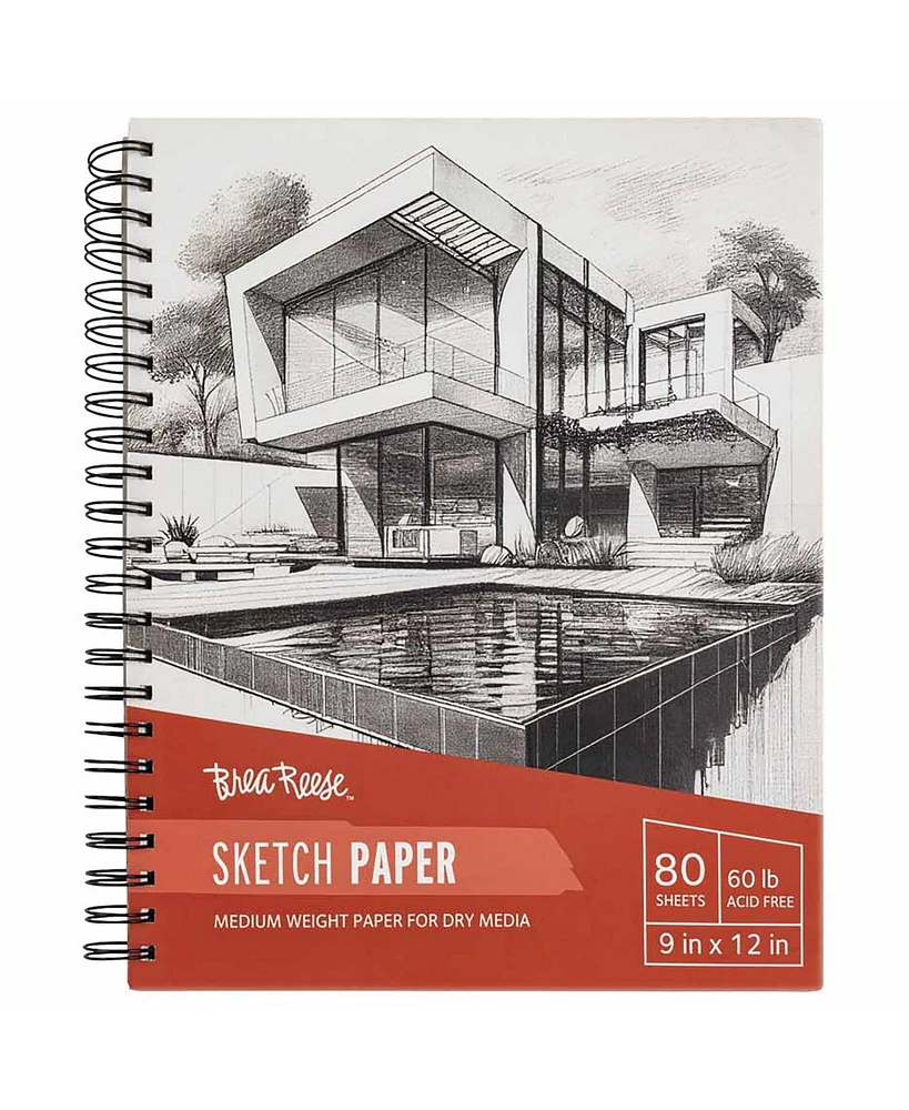 Spiral-Bound Paper Pad: Sketch