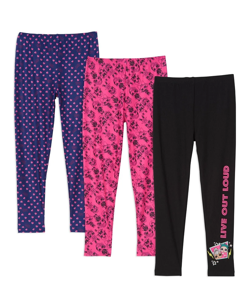 L.o.l. Surprise! Toddler Girls 3 Pack Leggings