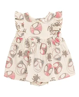 Spidey and His Amazing Friends Baby Girls Cotton Gauze Matching Family Dress