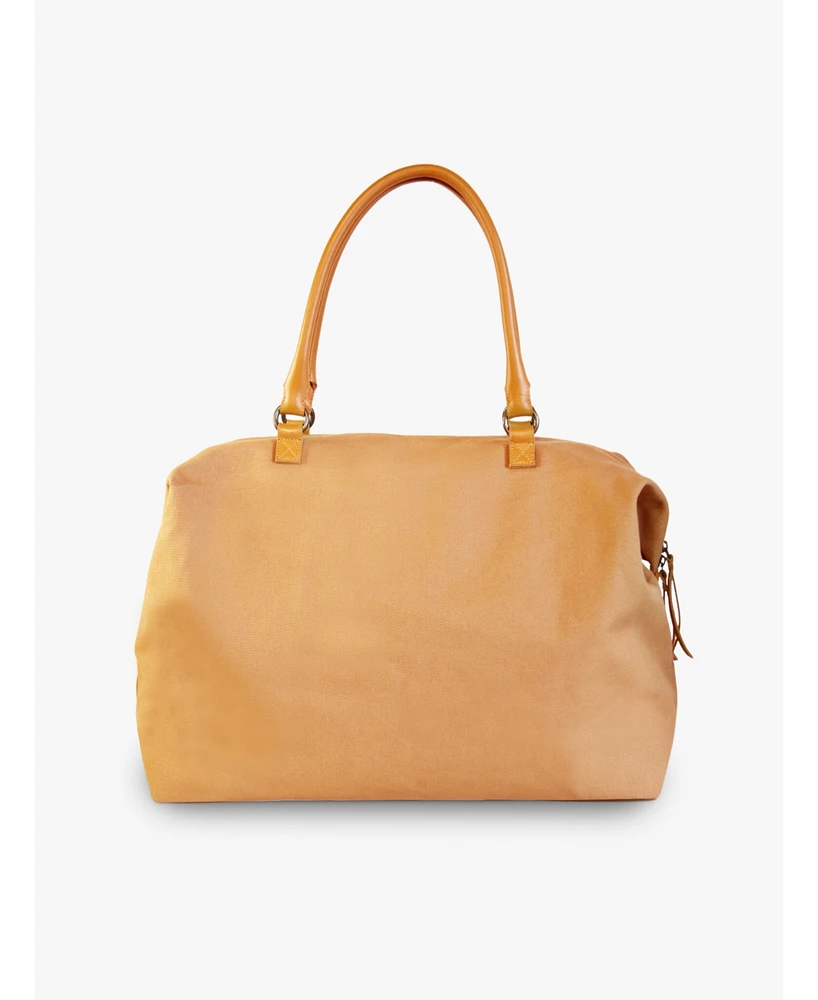 Able Song Carry-On Weekender Bag, Tan Canvas