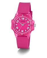 Guess Women's Analog Silicone Watch