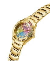 Guess Women's Analog Gold Tone Stainless Steel Watch, 36mm