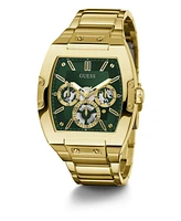 Guess Men's Multi-Function Gold-Tone Stainless-Steel Watch, 41.5mm