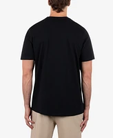 Hurley Men's Poison and Palapas Slub Short Sleeve T-Shirt