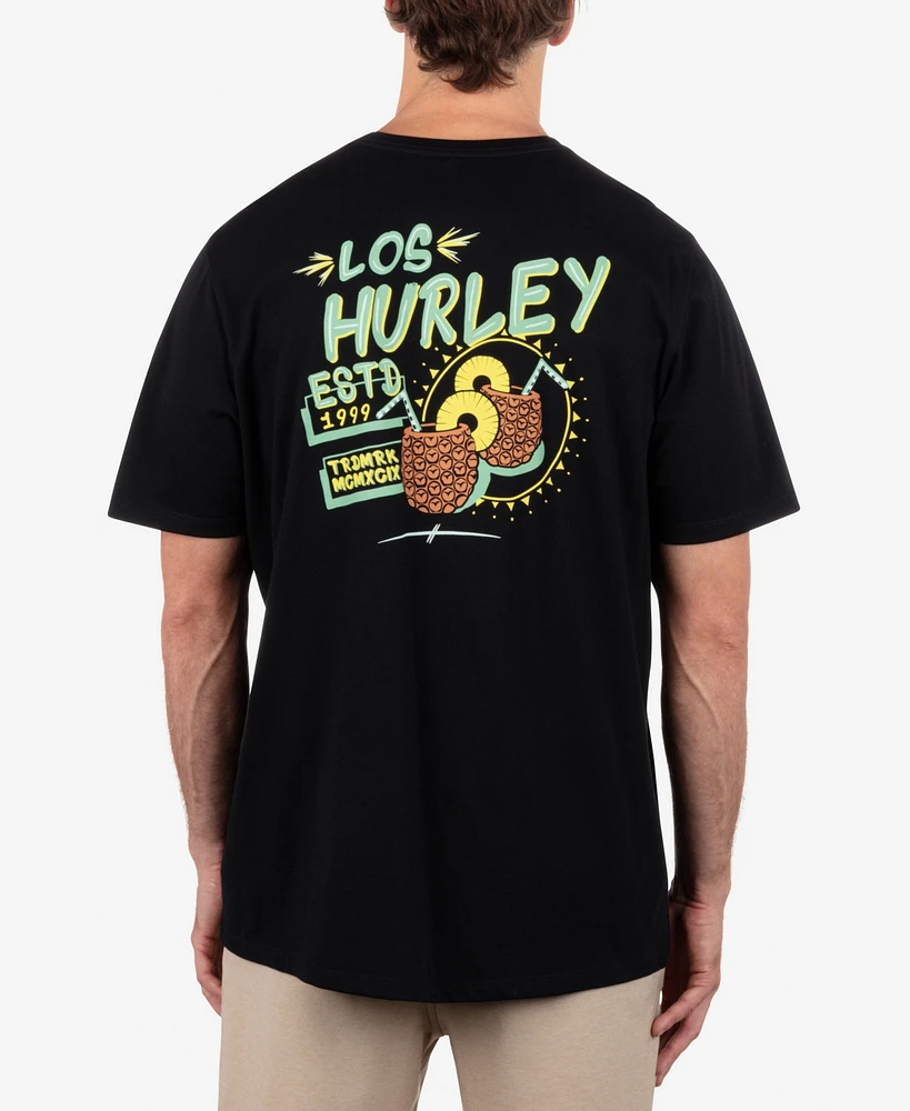 Hurley Men's Pina Express Short Sleeve T-Shirt