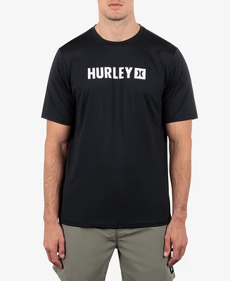 Hurley Men's Hybrid Upf Short Sleeve
