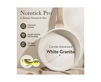 Carote 11 Pcs Pots and Pans Set, Nonstick Cookware Set, Kitchen Cooking Set with Lid and Utensil, Frying Pans & Saucepans
