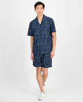 Alfani Men's Abstract Print Shirt, Exclusively at Macy's