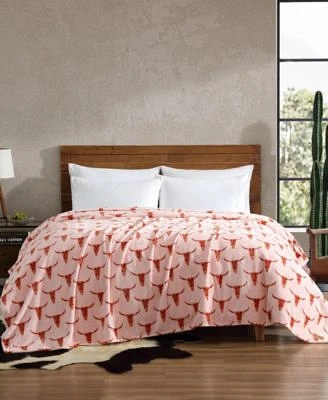 Wrangler Steer Head Ultra Soft Plush Fleece Blanket