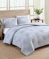 Tommy Hilfiger Hamptons Patchwork Cotton -Pc. Comforter Set