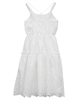 Guess Big Girl Sangallo Sleeveless Dress