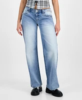 Celebrity Pink Juniors' Low-Rise Baggy Jeans