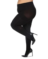 MeMoi Women's FirmFit Opaque 90 Denier Control Top Tights Mm-2892