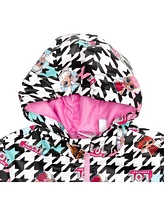 L.o.l. Surprise! Girls Zip Up Waterproof Hooded Rain Jacket Coat