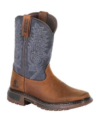 Rocky Boys Kids' Ride Flx Western Boot