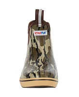 Xtratuf Men's 6 Mossy Oak Bottomland Ankle Deck Boot