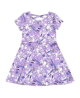 Frozen Toddler Girls 2 Pack Skater Dresses