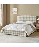 Modern Justus Upholstered Platform Bed-kb