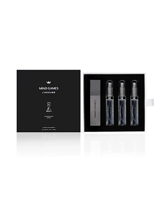 Mind Games J'adoube Travel Trio - Luxury Fragrance for Women & Men - Mini Perfume Set for Travel