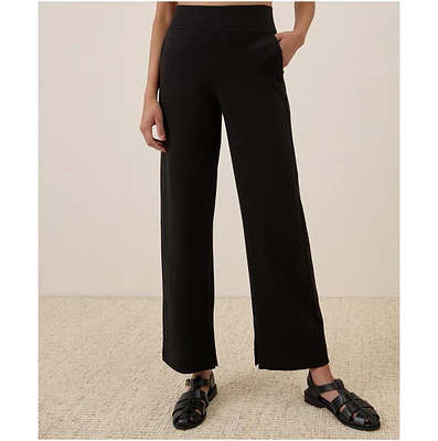 Pact Women's Organic Cotton Airplane Wide Leg Pant - 29" Inseam