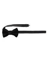 Trafalgar Men's Poirot Velvet Solid Colored Bow Tie