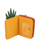 Spongebob Squarepants Pineapple House 4.5" Women's Zip Around Card Wallet