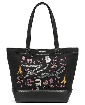 Karl Lagerfeld Paris Cannes Tote