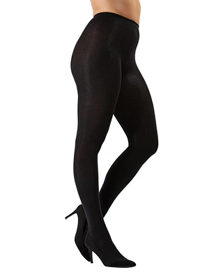 MeMoi Women's Cozy Brooklyn Flat Knit Sweater Tights