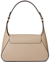 Lauren Ralph Schylar Small Leather Shoulder Bag