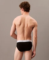 Calvin Klein Men's 3-Pk. Icon Stretch Hip Briefs