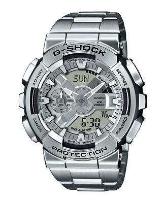 G-Shock Men's Quartz Silver Tone Stainless Steel Watch, 48.8mm