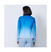 Carlisle Women's Blue Ombre Jacket Bazaar