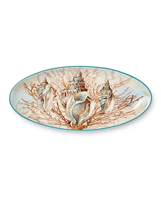 Certified International Escape to the Sea Fish Platter