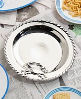 Certified International Silver Plated Crab Round Platter