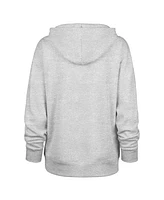 '47 Brand Women's Gray Philadelphia Eagles Distressed Standout Naomi Pullover Hoodie
