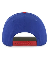 '47 Brand Men's Blue/Red New York Rangers Drop Shadow Rope Hitch Adjustable Hat