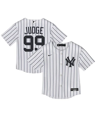 Nike Toddler Aaron Judge White New York Yankees Home Replica 2.0 Player Jersey
