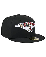 New Era Men's Black Rome Emperors Copa de la Diversion 59FIFTY Fitted Hat