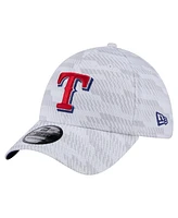 New Era Men's White Texas Rangers Graded 39THIRTY Stretch Fit Hat