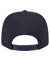 New Era Men's Navy New York Yankees Circle Patch 9SEVENTY Stretch-Snap Hat
