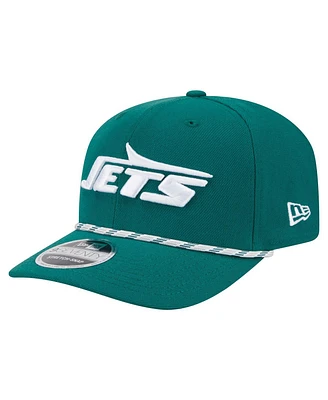 New Era Men's Green New York Jets Gameday Multi Rope 9SEVENTY Stretch-Snap Hat