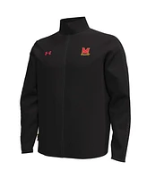 Under Armour Men's Black Maryland Terrapins Command Full-Zip Jacket