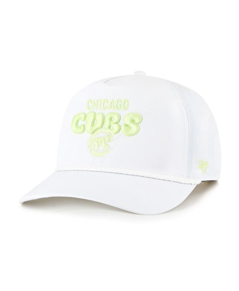 '47 Brand Women's White Chicago Cubs Bright Side Adjustable Hitch Hat
