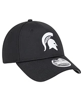 New Era Men's Black Michigan State Spartans Pivot 9FORTY Stretch-Snap Adjustable Hat