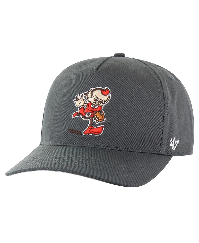 '47 Brand Men's Charcoal Cleveland Browns Hitch Adjustable Hat